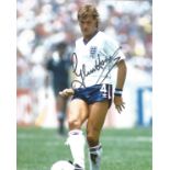 Football Glen Hoddle signed 10x8 colour photo pictured in action for England. Glenn Hoddle (born