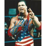 Wrestling Kurt Angle signed 10x8 colour photo. Kurt Steven Angle (born December 9, 1968) is an