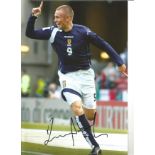 Kenny Miller Scotland Signed 12 x 8 inch football photo. Good Condition. All autographs come with