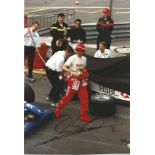Motor Racing Alessandro Zanardi signed 12x8 colour photo pictured during his time in Formula One.