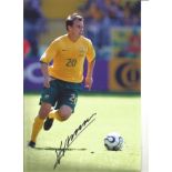 Luke Wiltshire Australia Signed 12 x 8 inch football photo. Good Condition. All autographs come with