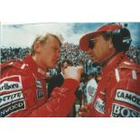 Motor Racing Mika Hakkinen signed 12x8 colour photo pictured during his time in Formula One. Good