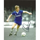 Football Gary Stevens signed 10x8 colour photo pictured in action for Everton. Good Condition. All