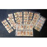 Film stars cigarette card collection. 100 included. In plastic wallets but not album. We combine