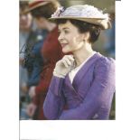 Julia Sawalha signed 10x8 colour photo pictured in her role as Dorcas Lane in Lark Rise to