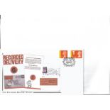 2009 Internetstamps New Recorded Delivery Definitives FDC EC1A Postmark. All autographs come with