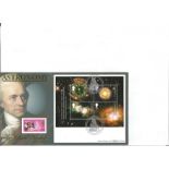 2002 Astronomy Booklet Benham official FDC BLCS236b, with Windsor special postmark. All autographs