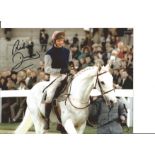 Richard Dunwoody signed 10x8 colour photo seen here on Desert Orchid. All autographs come with a