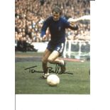 Football Tommy Baldwin 10x8 Signed Colour Photo Pictured In Action For Chelsea. All autographs