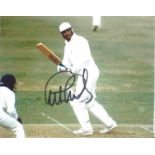 Graham Gooch 8x10 signed colour photo pictured in action for England. All autographs come with a