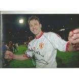 BRYAN ROBSON signed Manchester United 1991 Cup Winners Cup 8x12 Photo. All autographs come with a