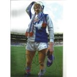 Colin Hendry Blackburn Signed 12 x 8 inch football photo. All autographs come with a Certificate