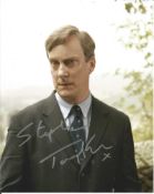 Stephen Tompkinson signed 8x10 colour photo. English actor, known for his television roles as Marcus