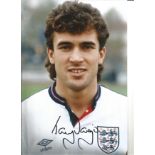 Football Tony Dorigo 12x8 Signed Colour Photo Pictured On Duty For England. All autographs come with