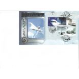 2002 Jet Airliners Booklet official Benham FDC BLCS225b, with Hounslow special postmark. All