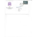 Prime Minister Harold Wilson signed 1976 Inter Parliamentary Conference FDC with net typed