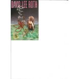 David Lee Roth signed 6 x 4 inch colour Crazy from the Heart promo postcard. All autographs come