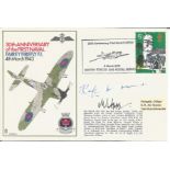 Captain K A Leppard and Lt Cdr M C S Apps signed RNSC6 cover commemorating the 30th Anniversary of