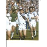 Football Paul Allen 10x8 Signed Colour Photo Pictured Celebrating After West Ham Winning The 1980 FA