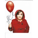 Comedian Susan Caulman signed 10x8 inch colour photo. All autographs come with a Certificate of
