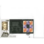 2001 Unseen and Unheard Benham Gold Prestige Booklet official FDC. All autographs come with a