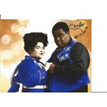 Clive Rowe signed 10x8 colour photo from Dr Who. All autographs come with a Certificate of