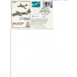 WW2 Arnhem Glider RAF West Malling cover flown and signed by two pilots. All autographs come with