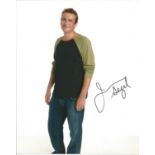 Jason Segel signed full body shot 10 x 8 colour photo. All autographs come with a Certificate of