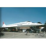 Jeremy Rendell Concorde Captain signed 12x8 colour photo. All autographs come with a Certificate