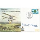 WW2 Arthur Bomber Harris signed 1981 Sopwith Tabloid RAF bomber cover. All autographs come with a
