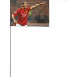 Football Rio Ferdinand signed Man Utd 6 x 4 inch colour photo. All autographs come with a