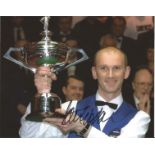 Peter Ebdon signed 8x10 colour photo. All autographs come with a Certificate of Authenticity. We