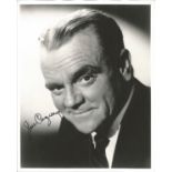 James Cagney signed 10 x 8 inch b/w portrait photo. Couple creases in corners. Condition 7/10. All