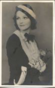 Elizabeth Allan Signed vintage 6 x 4inch b/w photo signed to slightly darker area, priced