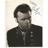 Dirk Bogarde signed vintage 10 x 8 inch b/w photo to Mike. Condition 7/10. All autographs come