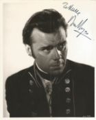 Dirk Bogarde signed vintage 10 x 8 inch b/w photo to Mike. Condition 7/10. All autographs come