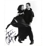 Christopher Cazenove Signed 10 x 8 inch b/w promo photo from Ticket to Ride, to Lauren. Condition