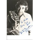 Stanley Baxter signed 5.5 x 3.5 inch b/w photo to mike Condition 8/10. All autographs come with a