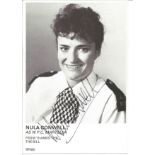 Nula Conwell signed 6 x 4 inch b/w portrait photo from TV series The Bill. Condition 9/10. All