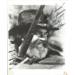 Jack Elam signed 10 x 8 inch b/w photo inscribed to Margaret it's a pleasure to join your