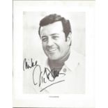 Vic Damone signed magazine photo 10 x 8 inch b/w to Mike. Condition 8/10. All autographs come with a