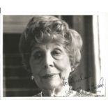 Edith Evans signed 10 x 8 inch b/w photo. To Michael. Condition 8/10. All autographs come with a