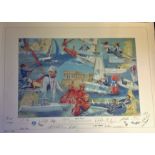 Sailing For Gold signed 2004 Sailors Of The Olympic And Paralympic Teams Limited Edition