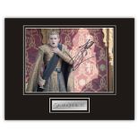 Stunning Display! Game Of Thrones Jack Gleeson hand signed professionally mounted display.