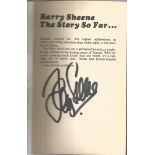 Barry Sheene signed softback book, the story so far, signed to inside page. Condition 8/10.