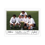 Tottenham 1972, Football Autographed 16 X 12 Limited Edition Print