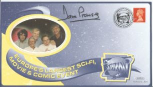 Dave Prowse Star Wars signed 1998 Multicon Sci-Fi show cover. Condition 8/10
