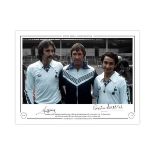 Tottenham 1981, Football Autographed 16 X 12 Limited Edition Print