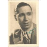 George Formby (1904-1961) Singer / Comedian Signed Vintage 1938 Postcard Photo. Condition 8/10.