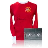 Denis Law 1963, Football Autographed Replica Shirt As Worn In The 1963 Fa Cup Final